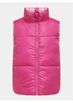 Kids ONLY Kamizelka New Ricky 15306414 Różowy Regular Fit ze sklepu MODIVO w kategorii Kamizelki dziewczęce - zdjęcie 182607623