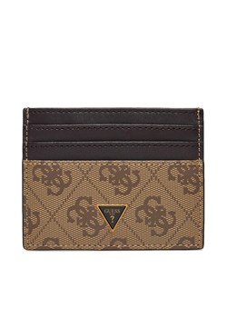 Guess Etui na karty kredytowe SMVELE LEA25 Beżowy ze sklepu MODIVO w kategorii Portfele męskie - zdjęcie 182607624