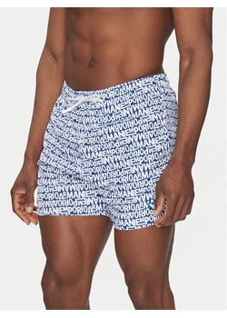 Emporio Armani Underwear Szorty kąpielowe EM000583 AF12343 FB164 Niebieski Regular Fit ze sklepu MODIVO w kategorii Kąpielówki - zdjęcie 182607640
