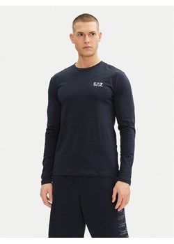 EA7 Emporio Armani T-Shirt 8NPT28 PJVQZ 1562 Granatowy Regular Fit ze sklepu MODIVO w kategorii T-shirty męskie - zdjęcie 182607684