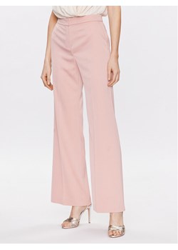 Pinko Spodnie materiałowe Pinto 100029 A0GH Różowy Flare Fit ze sklepu MODIVO w kategorii Spodnie damskie - zdjęcie 182607691