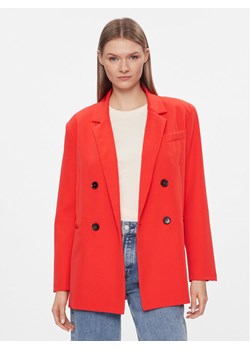 Brave Soul Marynarka LJK-PRIMA2PKD Czerwony Regular Fit ze sklepu MODIVO w kategorii Marynarki damskie - zdjęcie 182607713
