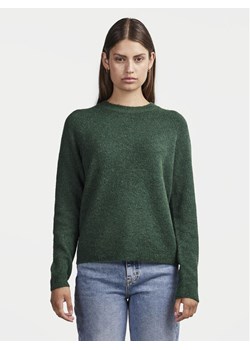 Pieces Sweter Juliana 17126277 Zielony Regular Fit ze sklepu MODIVO w kategorii Swetry damskie - zdjęcie 182607723