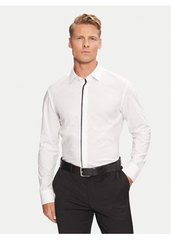 Boss Koszula H-Hank Party 50527623 Biały Slim Fit ze sklepu MODIVO w kategorii Koszule męskie - zdjęcie 182607733