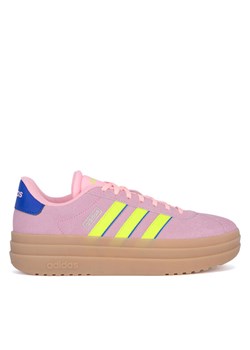 adidas Sneakersy VL COURT BOLD IH8089 Różowy ze sklepu MODIVO w kategorii Buty sportowe damskie - zdjęcie 182608003