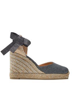 Castañer Espadryle Carina/8/032 021767 Szary ze sklepu MODIVO w kategorii Espadryle damskie - zdjęcie 182608084