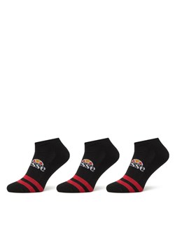 Ellesse Zestaw 3 par niskich skarpet damskich SAAC0876011N Czarny ze sklepu MODIVO w kategorii Skarpetki damskie - zdjęcie 182608112