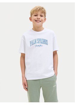 Jack&Jones T-Shirt Detroit 12269816 Biały Relaxed Fit ze sklepu MODIVO w kategorii T-shirty chłopięce - zdjęcie 182608170