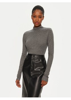 Calvin Klein Golf K20K208047 Szary Slim Fit ze sklepu MODIVO w kategorii Swetry damskie - zdjęcie 182608220