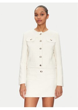 Morgan Marynarka 251-VOYA Écru Slim Fit ze sklepu MODIVO w kategorii Marynarki damskie - zdjęcie 182608241