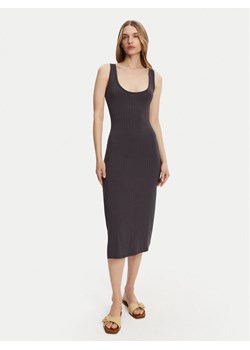 Billabong Sukienka dzianinowa EBJKD00114 Szary Regular Fit ze sklepu MODIVO w kategorii Sukienki - zdjęcie 182608264