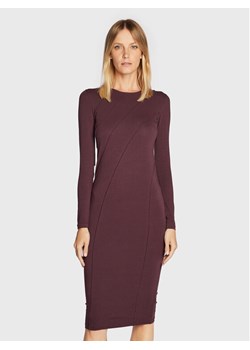 Brave Soul Sukienka codzienna LDRJ-149ELLA Fioletowy Slim Fit ze sklepu MODIVO w kategorii Sukienki - zdjęcie 182608280