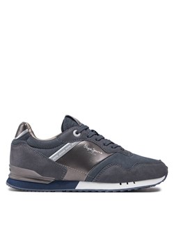 Pepe Jeans Sneakersy PLS40023 Granatowy ze sklepu MODIVO w kategorii Buty sportowe damskie - zdjęcie 182608303