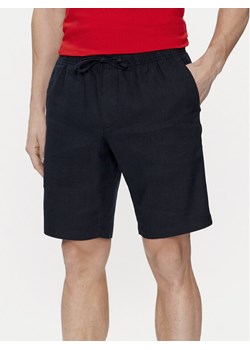 Tommy Hilfiger Szorty materiałowe Harlem MW0MW34498 Granatowy Regular Fit ze sklepu MODIVO w kategorii Spodenki męskie - zdjęcie 182608380