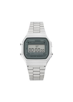 Casio Zegarek A168WA-3AYES Srebrny ze sklepu MODIVO w kategorii Zegarki - zdjęcie 182608513