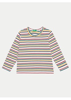 United Colors Of Benetton Bluzka 3XMLG10F6 Kolorowy Regular Fit ze sklepu MODIVO w kategorii Bluzki dziewczęce - zdjęcie 182608551