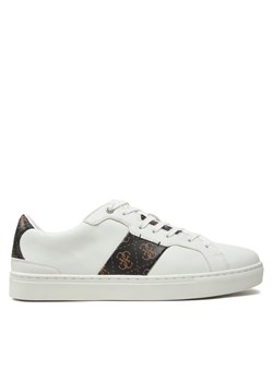 Guess Sneakersy Todi FMTTOI ELL12 Biały ze sklepu MODIVO w kategorii Buty sportowe męskie - zdjęcie 182608563