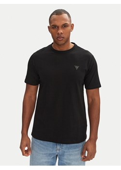 Guess T-Shirt F3GI00 K8HM0 Czarny Regular Fit ze sklepu MODIVO w kategorii T-shirty męskie - zdjęcie 182608593