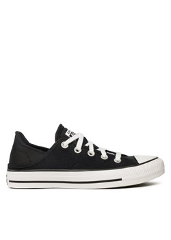 Converse Trampki Chuck Taylor All Star Crush Heel Ox A03075C Czarny ze sklepu MODIVO w kategorii Trampki damskie - zdjęcie 182608682