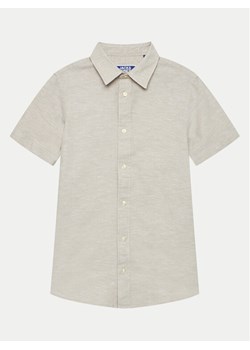 Jack&Jones Junior Koszula 12248938 Szary Regular Fit ze sklepu MODIVO w kategorii Koszule chłopięce - zdjęcie 182608694