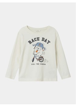 NAME IT Bluzka Vagno 13224977 Écru Regular Fit ze sklepu MODIVO w kategorii Kaftaniki i bluzki - zdjęcie 182608973