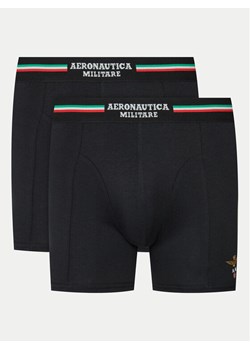 Aeronautica Militare Komplet 2 par bokserek AM1UBX002 Czarny ze sklepu MODIVO w kategorii Majtki męskie - zdjęcie 182609012