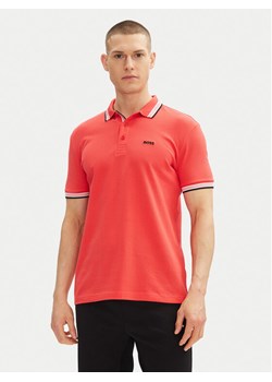 BOSS Polo Paddy 50469055 Czerwony Regular Fit - id: 0000305106797 - marki BOSS HUGO BOSS - 182609013 BOSS Polo Paddy 50469055 Czerwony Regular Fit ze sklepu MODIVO w kategorii T-shirty męskie - zdjęcie 182609013