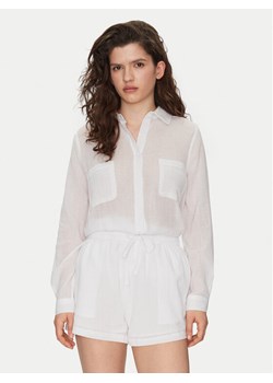 Seafolly Koszula Breeze 55428-TO Biały Regular Fit ze sklepu MODIVO w kategorii Koszule damskie - zdjęcie 182609014