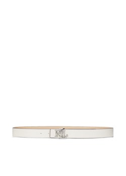 LAUREN RALPH LAUREN Pasek Damski 412908984007 Écru ze sklepu MODIVO w kategorii Paski damskie - zdjęcie 182609033
