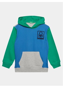 United Colors Of Benetton Bluza 3BC1C203H Kolorowy Regular Fit ze sklepu MODIVO w kategorii Bluzy chłopięce - zdjęcie 182609053