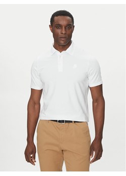 KARL LAGERFELD Polo 745750 500221 Biały Regular Fit ze sklepu MODIVO w kategorii T-shirty męskie - zdjęcie 182609083