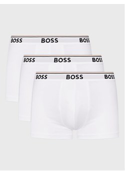 Boss Komplet 3 par bokserek Power 50475274 Biały ze sklepu MODIVO w kategorii Majtki męskie - zdjęcie 182609133