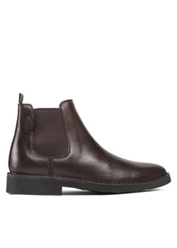 Polo Ralph Lauren Sztyblety Talan Chlsea 803754411003 Brązowy ze sklepu MODIVO w kategorii Buty zimowe męskie - zdjęcie 182609150