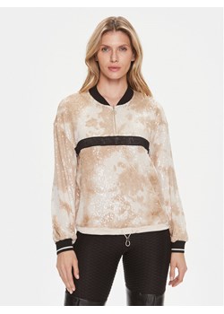 Liu Jo Bluza TA4018 J4623 Beżowy Regular Fit ze sklepu MODIVO w kategorii Bluzy damskie - zdjęcie 182609151