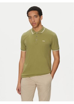 BOSS Polo Parlay 190 50494697 Zielony Regular Fit - id: 0000305101228 - marki BOSS HUGO BOSS - 182609173 BOSS Polo Parlay 190 50494697 Zielony Regular Fit ze sklepu MODIVO w kategorii T-shirty męskie - zdjęcie 182609173