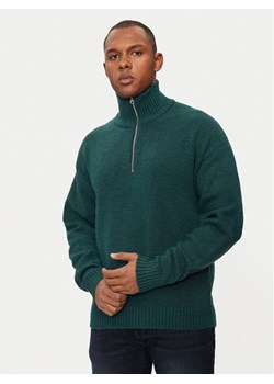Jack&Jones Sweter Ollie 12241817 Zielony Relaxed Fit ze sklepu MODIVO w kategorii Swetry męskie - zdjęcie 182609182