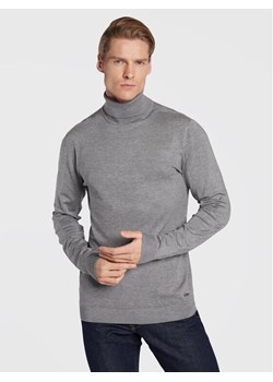 Petrol Industries Golf M-NOOS-KWC001 Szary Regular Fit ze sklepu MODIVO w kategorii Swetry męskie - zdjęcie 182609220