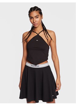 Tommy Jeans Top Party DW0DW14888 Czarny Regular Fit ze sklepu MODIVO w kategorii Bluzki damskie - zdjęcie 182609312
