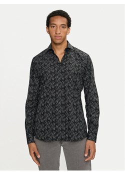 KARL LAGERFELD Koszula 605000 544653 Czarny Modern Fit ze sklepu MODIVO w kategorii Koszule męskie - zdjęcie 182609361