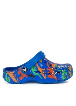 Crocs Klapki BAYA CLOG KIDS 209728-4JL Niebieski ze sklepu MODIVO w kategorii Klapki dziecięce - zdjęcie 182609501