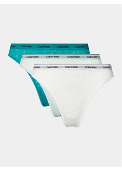 Calvin Klein Underwear Komplet 3 par fig klasycznych 000QD5069E Kolorowy ze sklepu MODIVO w kategorii Majtki damskie - zdjęcie 182609563