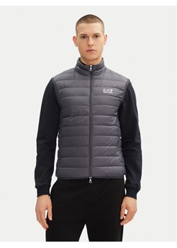 EA7 Emporio Armani Kamizelka 8NPQ06 PNGPZ U8115 Szary Regular Fit ze sklepu MODIVO w kategorii Kamizelki męskie - zdjęcie 182609664