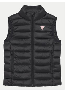 Guess Bezrękawnik H93T01 WCAO0 Czarny Regular Fit ze sklepu MODIVO w kategorii Kamizelki chłopięce - zdjęcie 182609772