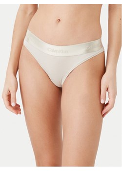 Calvin Klein Underwear Figi klasyczne 000QF7999E Beżowy ze sklepu MODIVO w kategorii Majtki damskie - zdjęcie 182609782