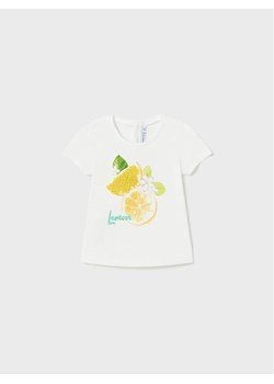 Mayoral T-Shirt 1014 Biały Regular Fit ze sklepu MODIVO w kategorii Koszulki niemowlęce - zdjęcie 182609783