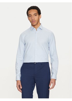 Calvin Klein Koszula K10K114307 Błękitny Slim Fit ze sklepu MODIVO w kategorii Koszule męskie - zdjęcie 182609791