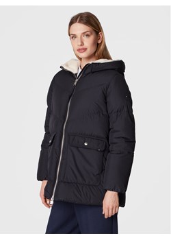 Tommy Hilfiger Kurtka zimowa Chevron Sorona WW0WW36211 Granatowy Relaxed Fit ze sklepu MODIVO w kategorii Kurtki damskie - zdjęcie 182609792