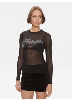 Juicy Couture Bluzka Raheem JCBCT223806 Czarny Slim Fit ze sklepu MODIVO w kategorii Bluzki damskie - zdjęcie 182609942