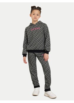Guess Bluza J4YQ00 KA6R4 Czarny Regular Fit ze sklepu MODIVO w kategorii Bluzy chłopięce - zdjęcie 182609964