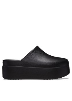 Crocs Klapki Dylan Platform Clog 209869 Czarny ze sklepu MODIVO w kategorii Klapki damskie - zdjęcie 182610041